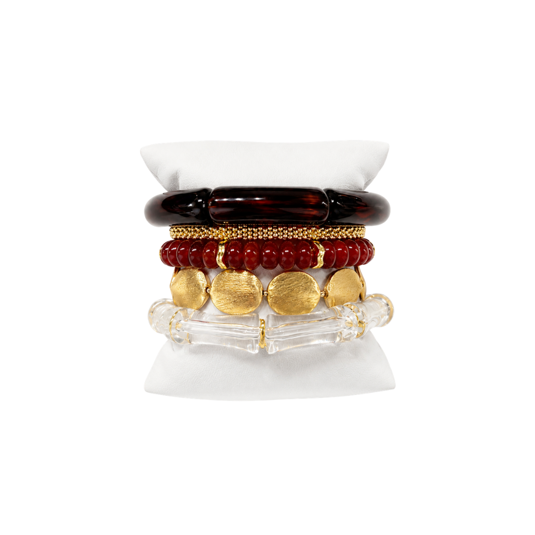 Shades of Fall Bracelet Stack