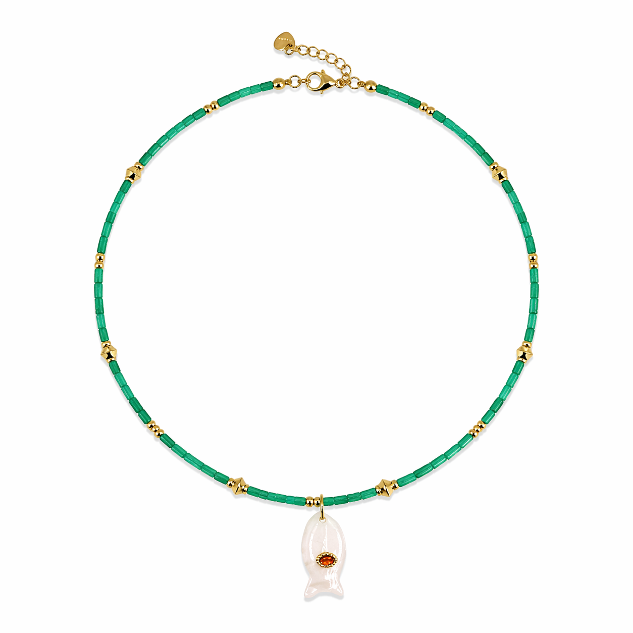 The Lucy Fish Pendant Necklace