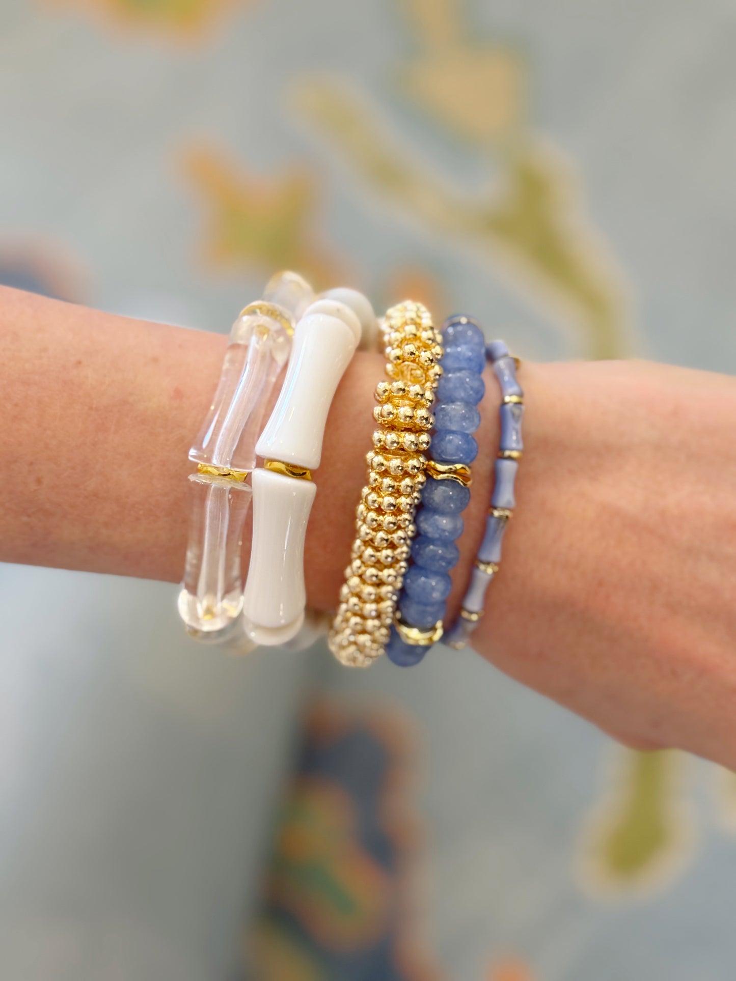 Periwinkle II Curated Bracelet Stack