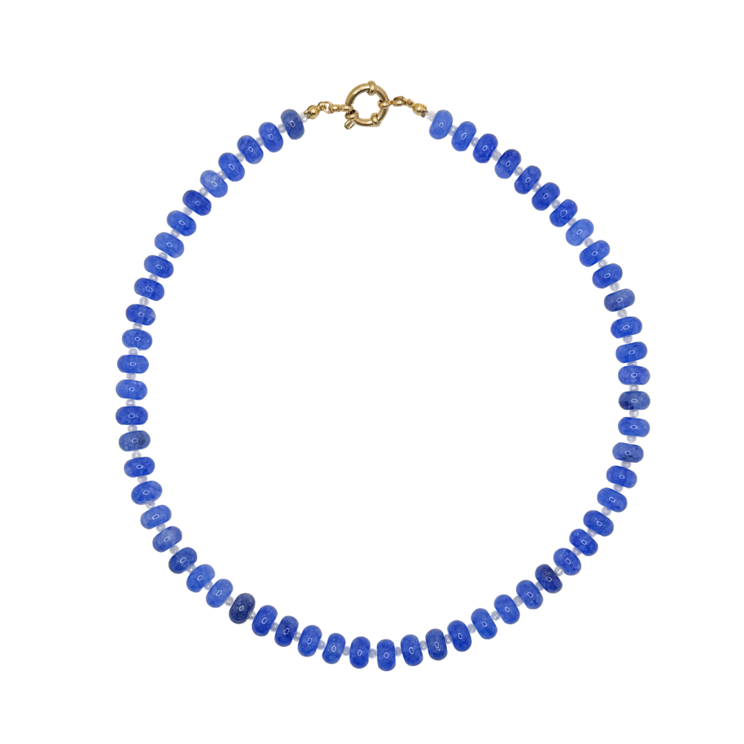 Blue Gemstone Necklace