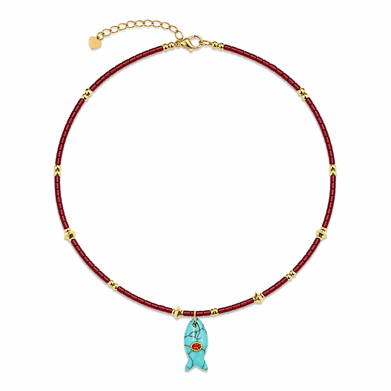 The Lainie Fish Pendant Necklace
