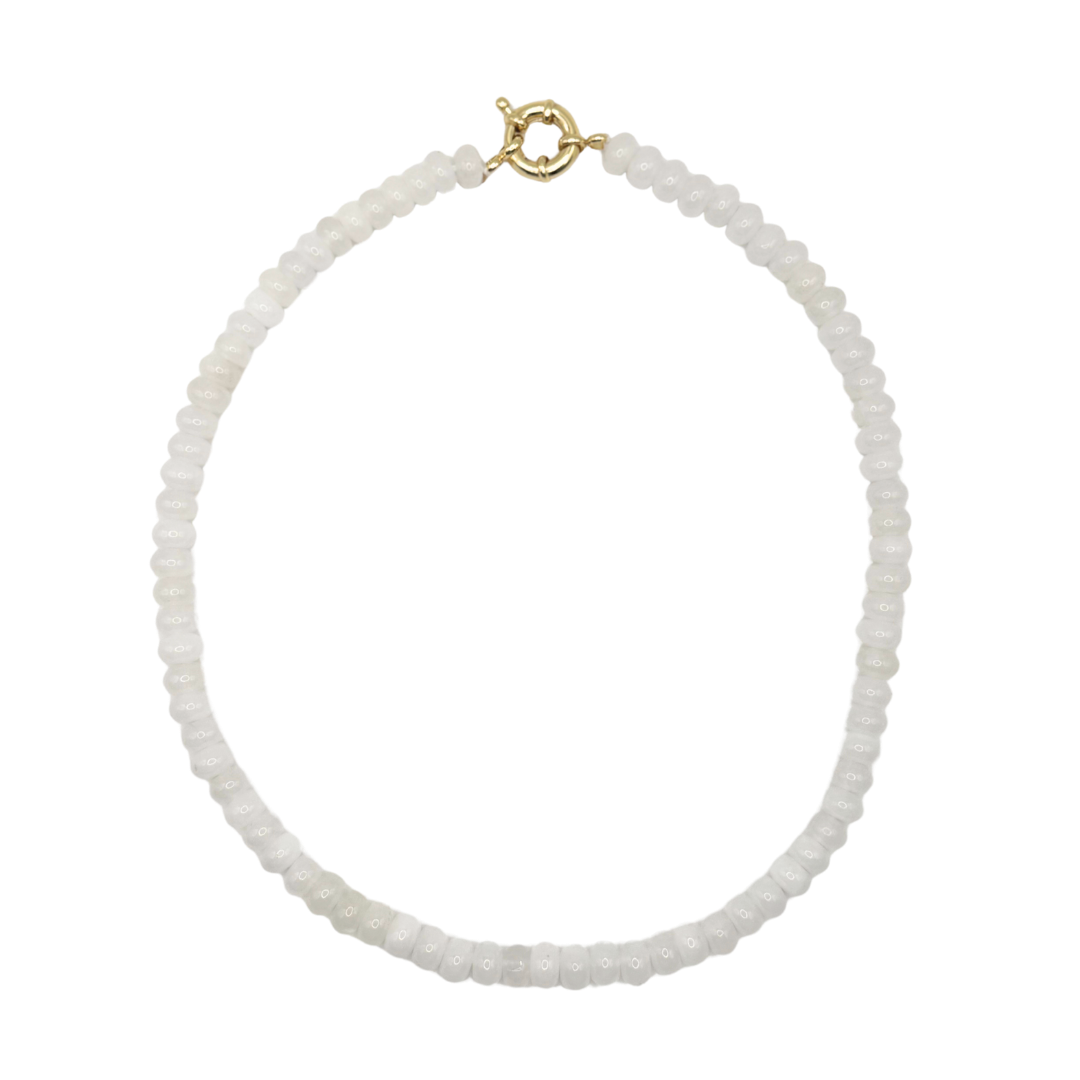Clear Gemstone Necklace