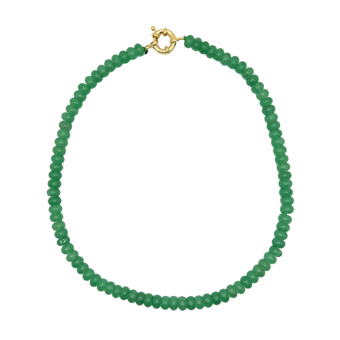 Green Gemstone Necklace