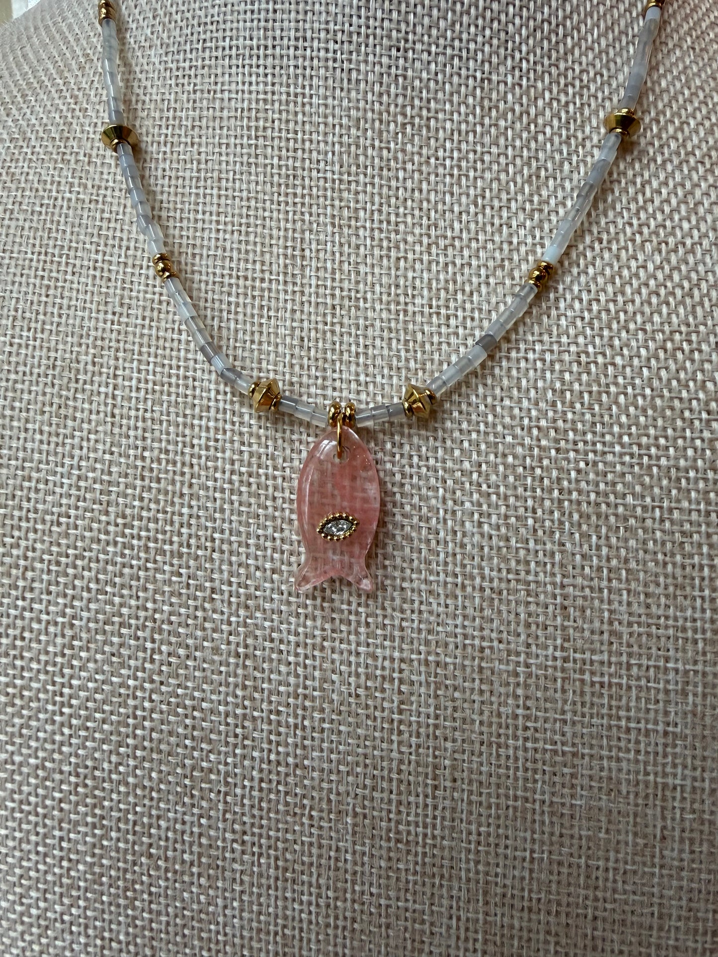 The Natalie Fish Pendant Necklace