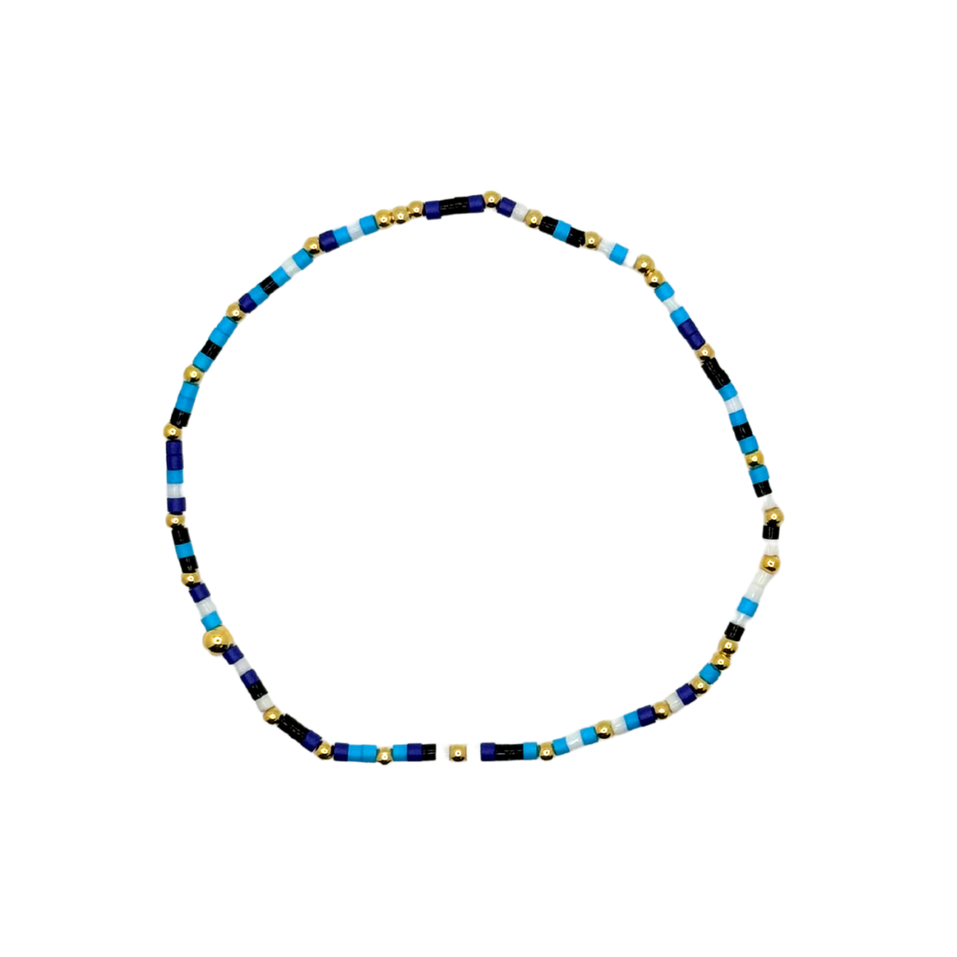 Midnight Multicolor Bitty Bauble Bracelet