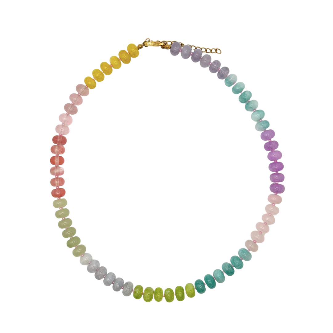 Sugarplum Multicolor Gemstone Necklace