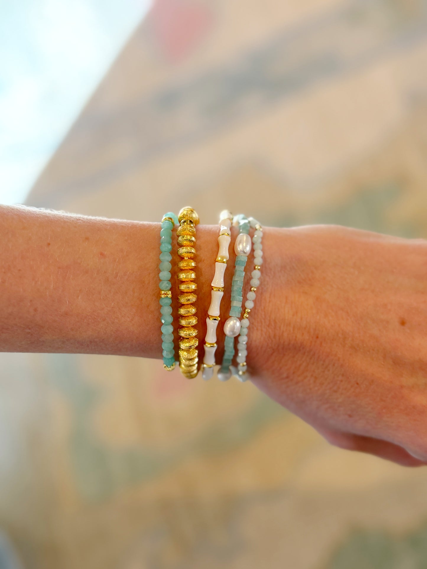 The St Lucia Curated Bracelet Stack