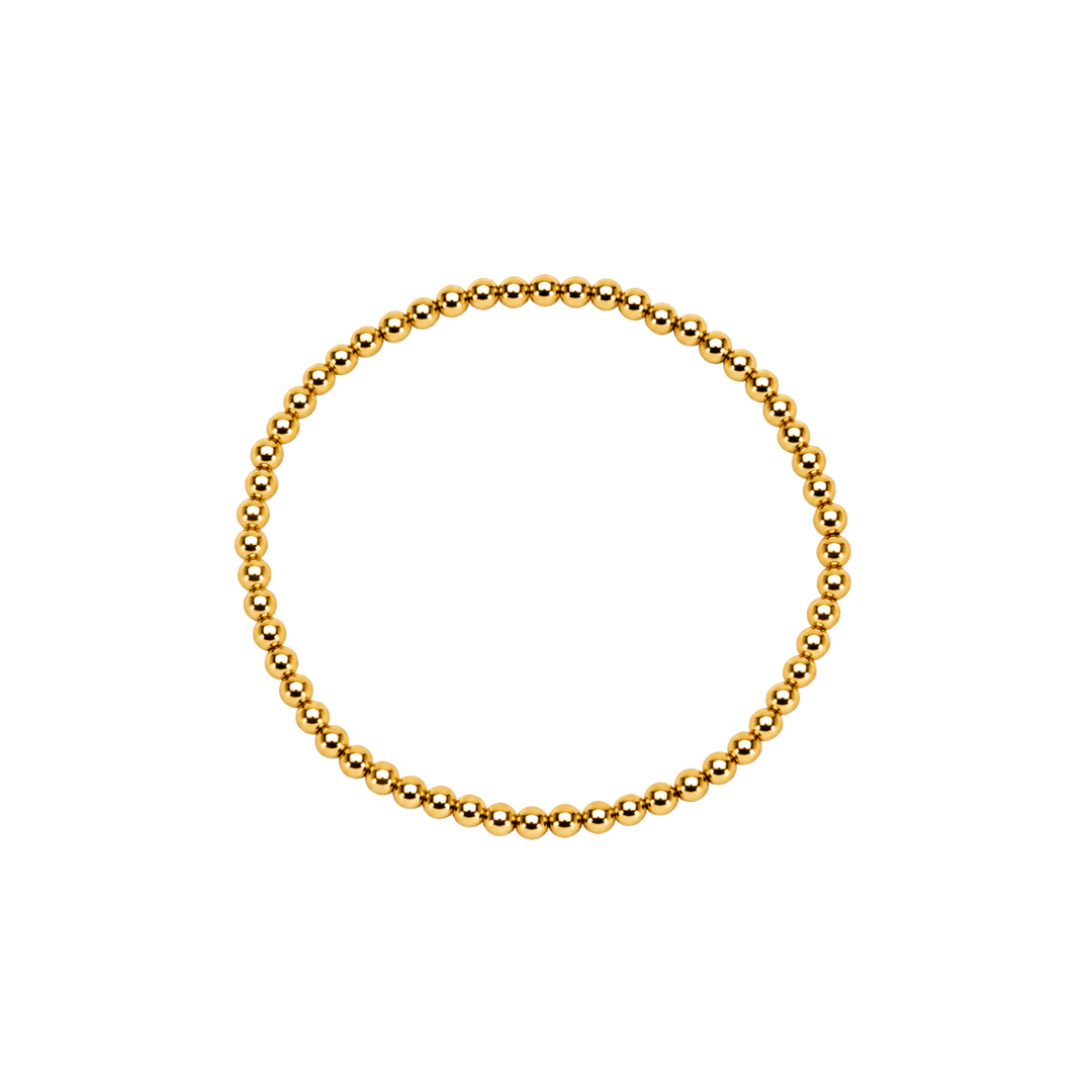 Classic 3mm 14K Gold Filled Waterproof Bracelet