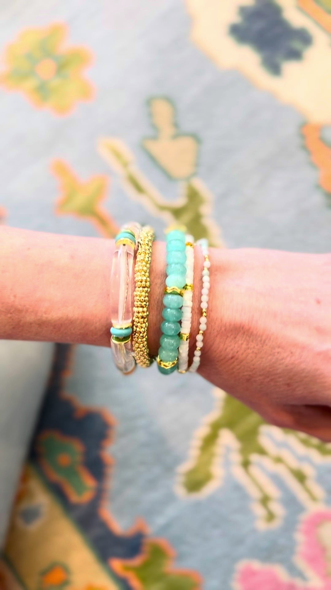The Watercolor Curated Bracelet Stack